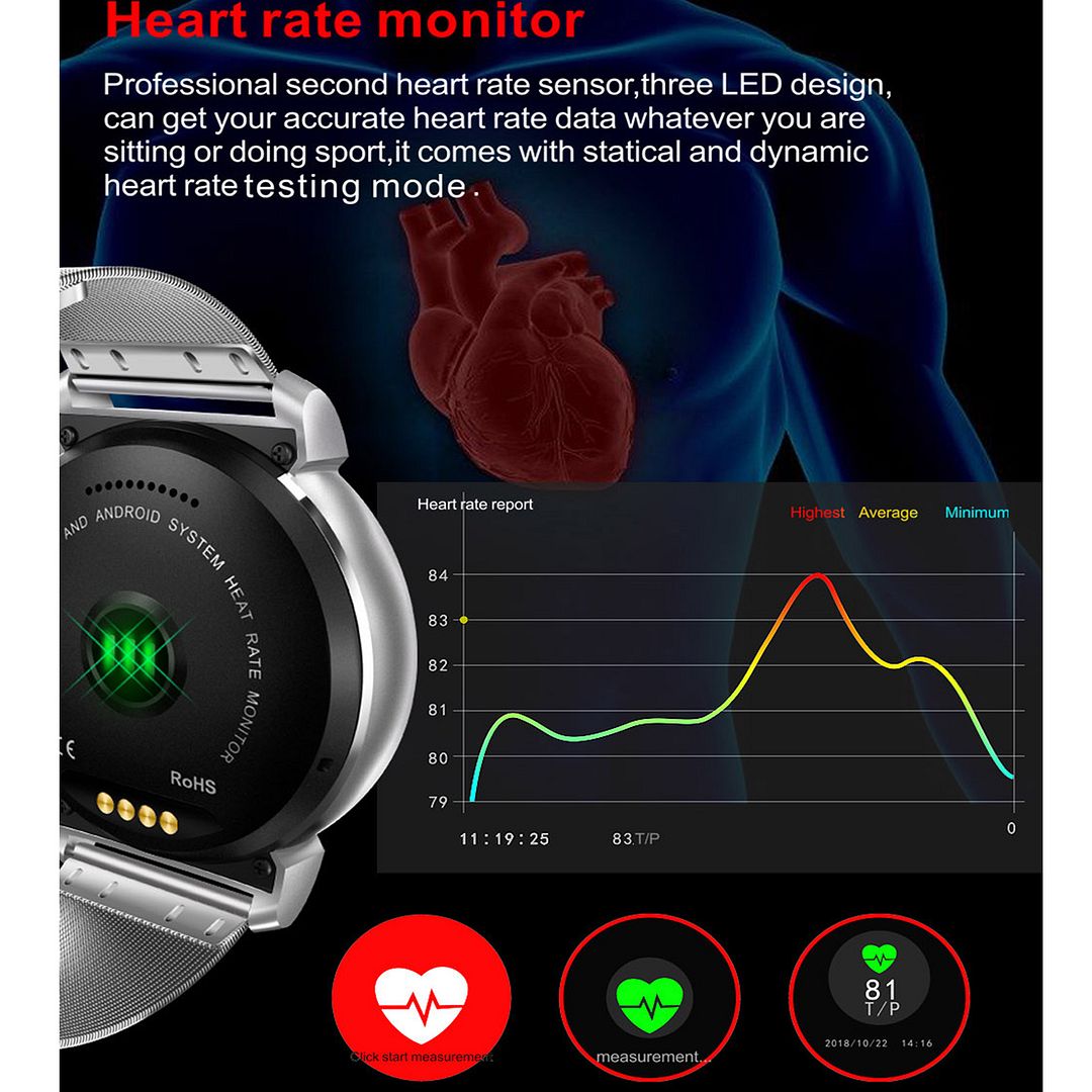 q7 smartwatch sport setup